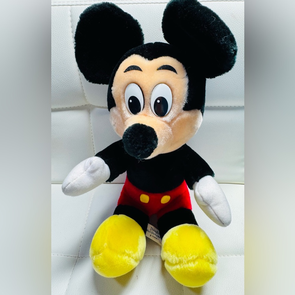 Vintage Walt Disney World Disneyland Mickey Mouse
Plush Stuffed Animal 12'